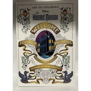 Art of Coloring: The Haunted Mansion BRAND NEW Walmart Edition Coloring Book